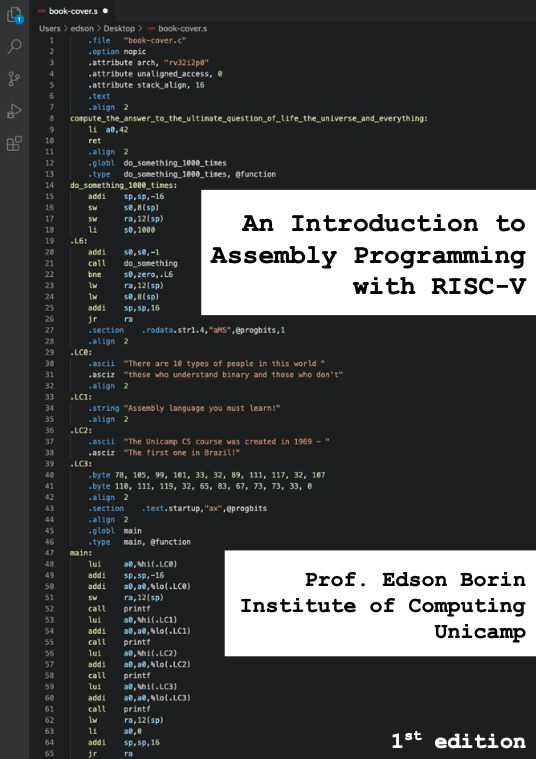 An Introduction to Assembly Programming with RISC-V
