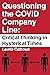 Questioning the COVID Company Line by Laurie Calhoun