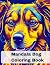 Amazing Dogs With Mandala a...