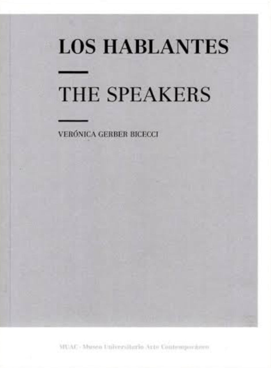 Los hablantes / The Speakers (Paperback)