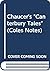 Chaucer's " Canterbury Tale...