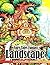 Fairy Tales Fantasy Landscape Coloring Book: Magical Fantasy Landscape Coloring Pages Of Hidden Nature, Secret Gardens, And Fairytale Cities For Adults To Relax