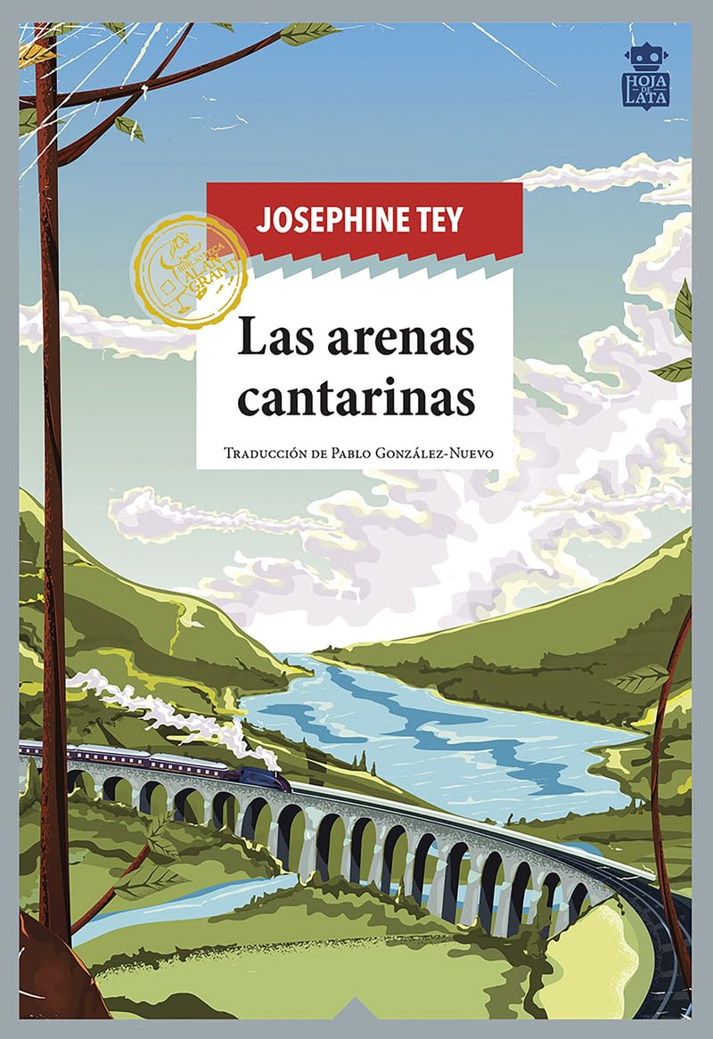 Portada de Las arenas cantarinas, de Josephine Tey