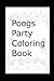 Poogs Party Coloring Book