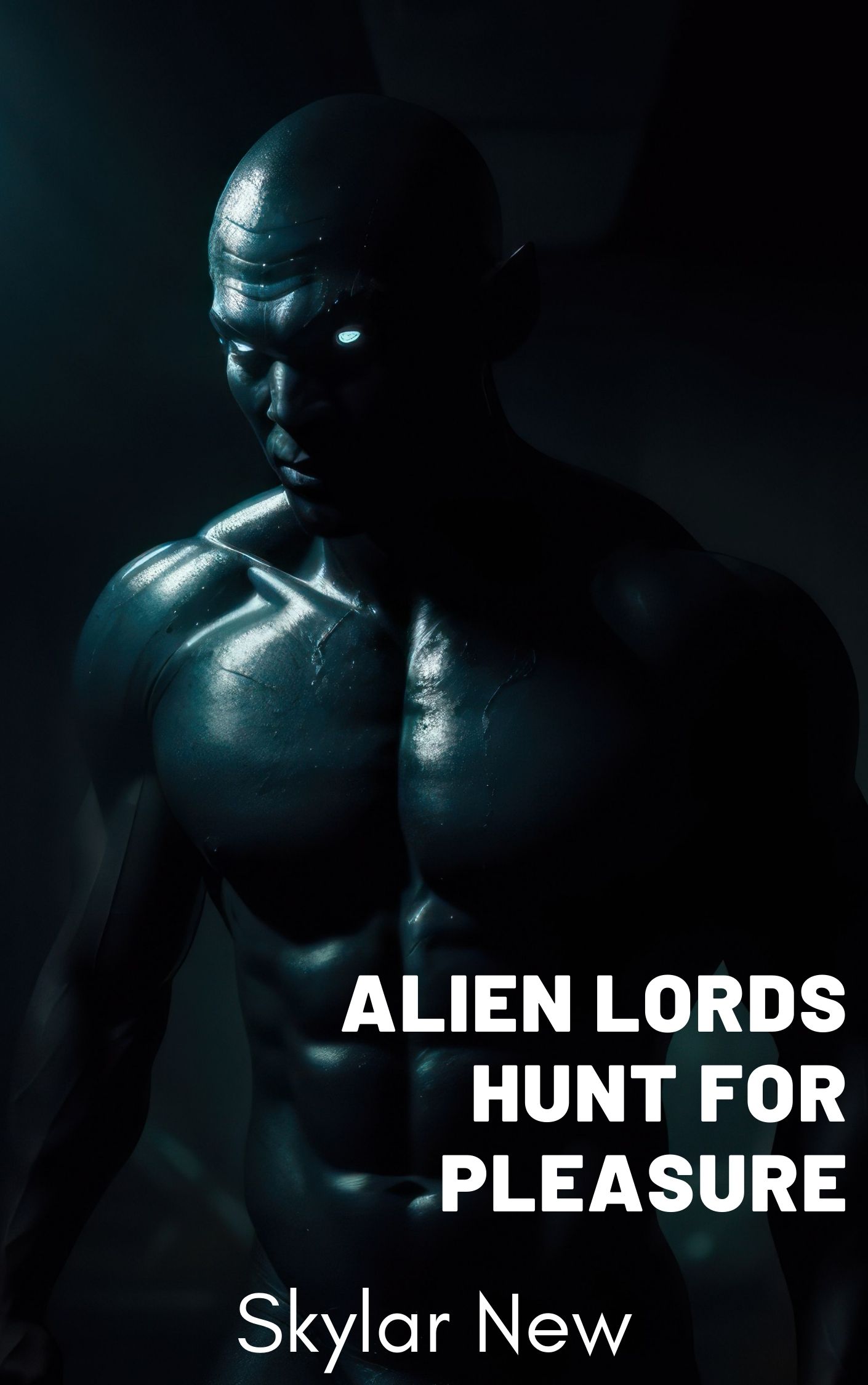 Hunted by Alien Lords for Pleasure: Submitting to Purple King (Hunted by Alien Lords, #4)
