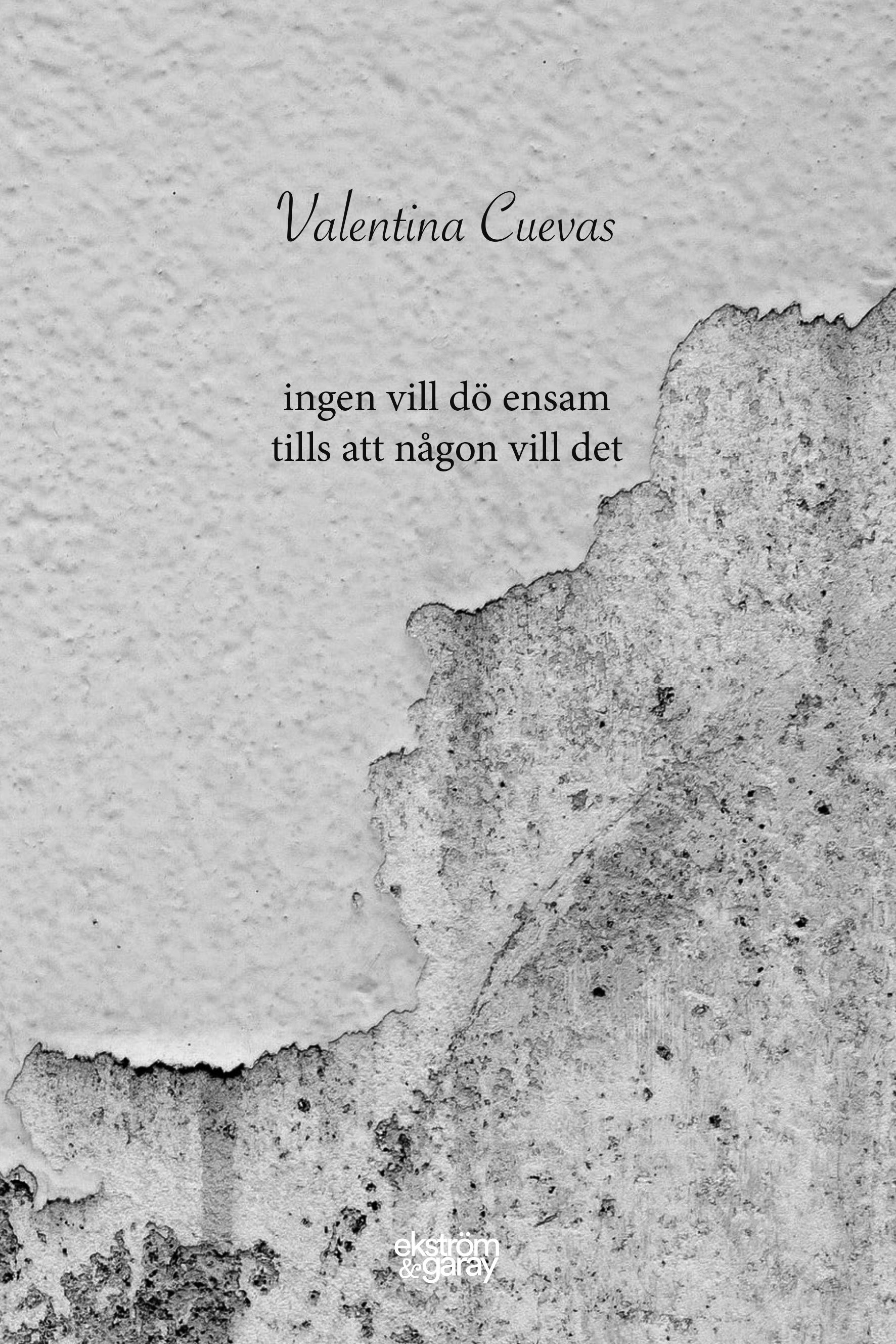 Ingen vill dö ensam tills att någon vill det (Paperback)