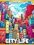 City Life Coloring Book: Am...