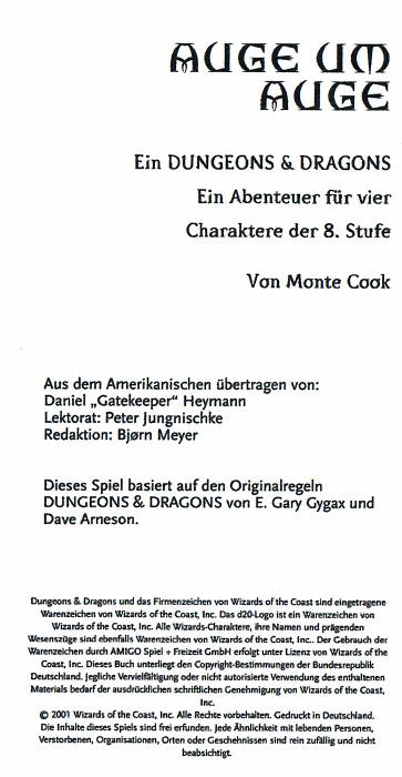 Auge um Auge (ebook)