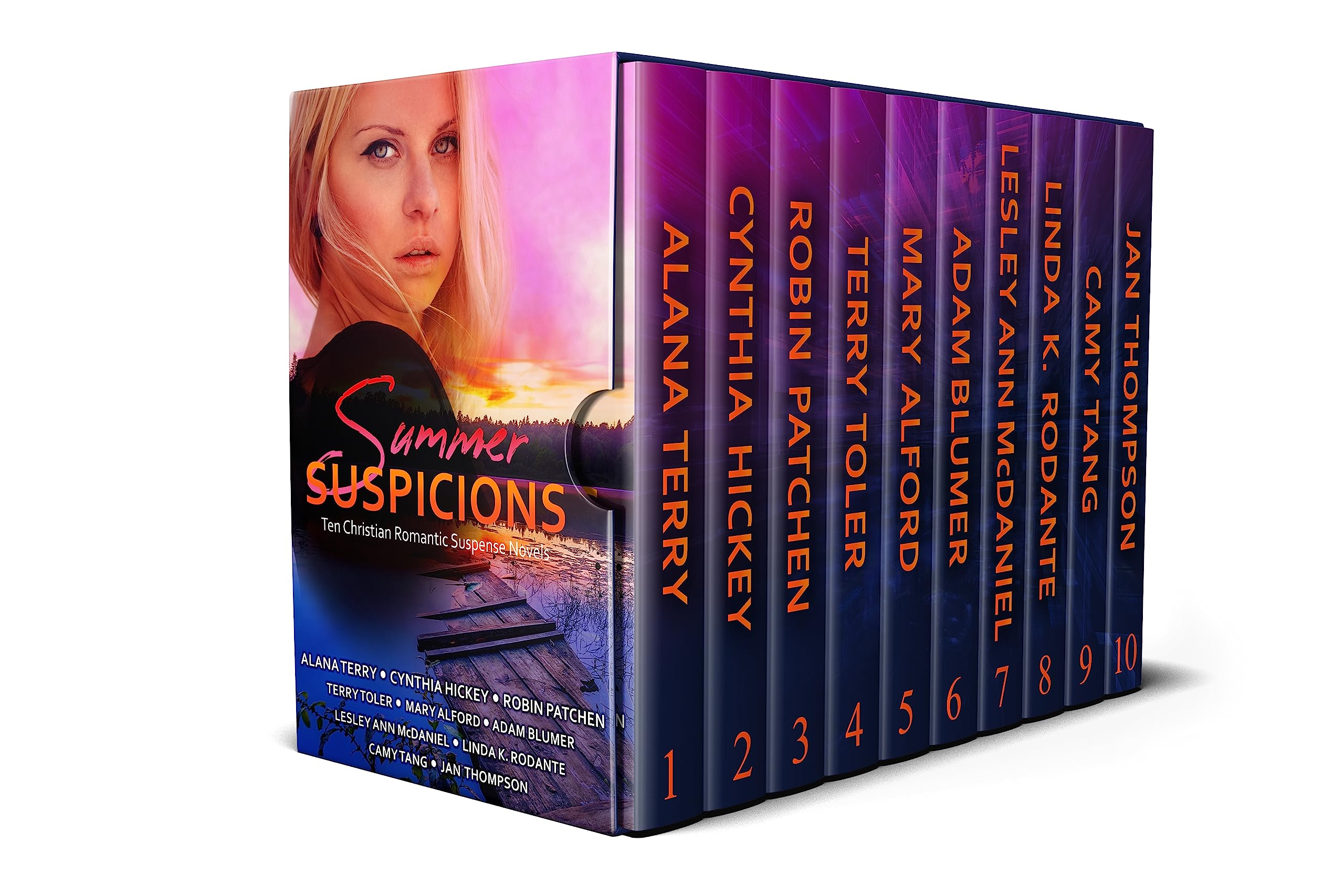 Summer Suspicions: Ten Christian Romantic Suspense Novels (Kindle Edition)