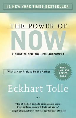 The Power of Now: A Guide to Spiritual Enlightenment by Eckhart Tolle — book cover