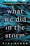 What We Did In The Storm by Tina  Baker