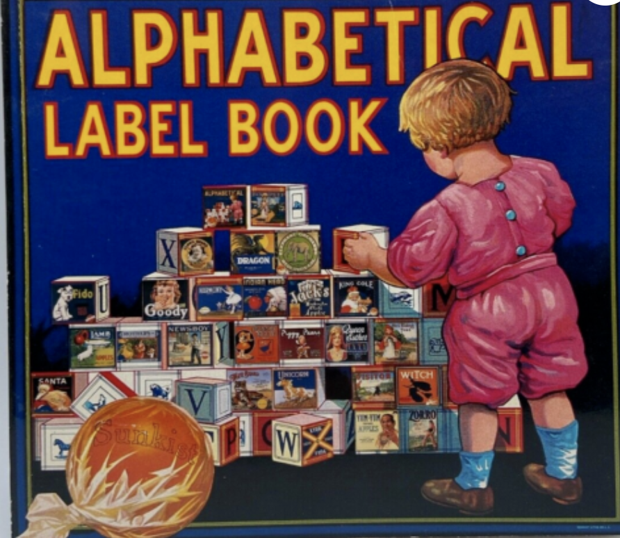 Alphabetical Label Book (Paperback)