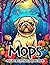 Mops Malbuch: Lustiges Hund...