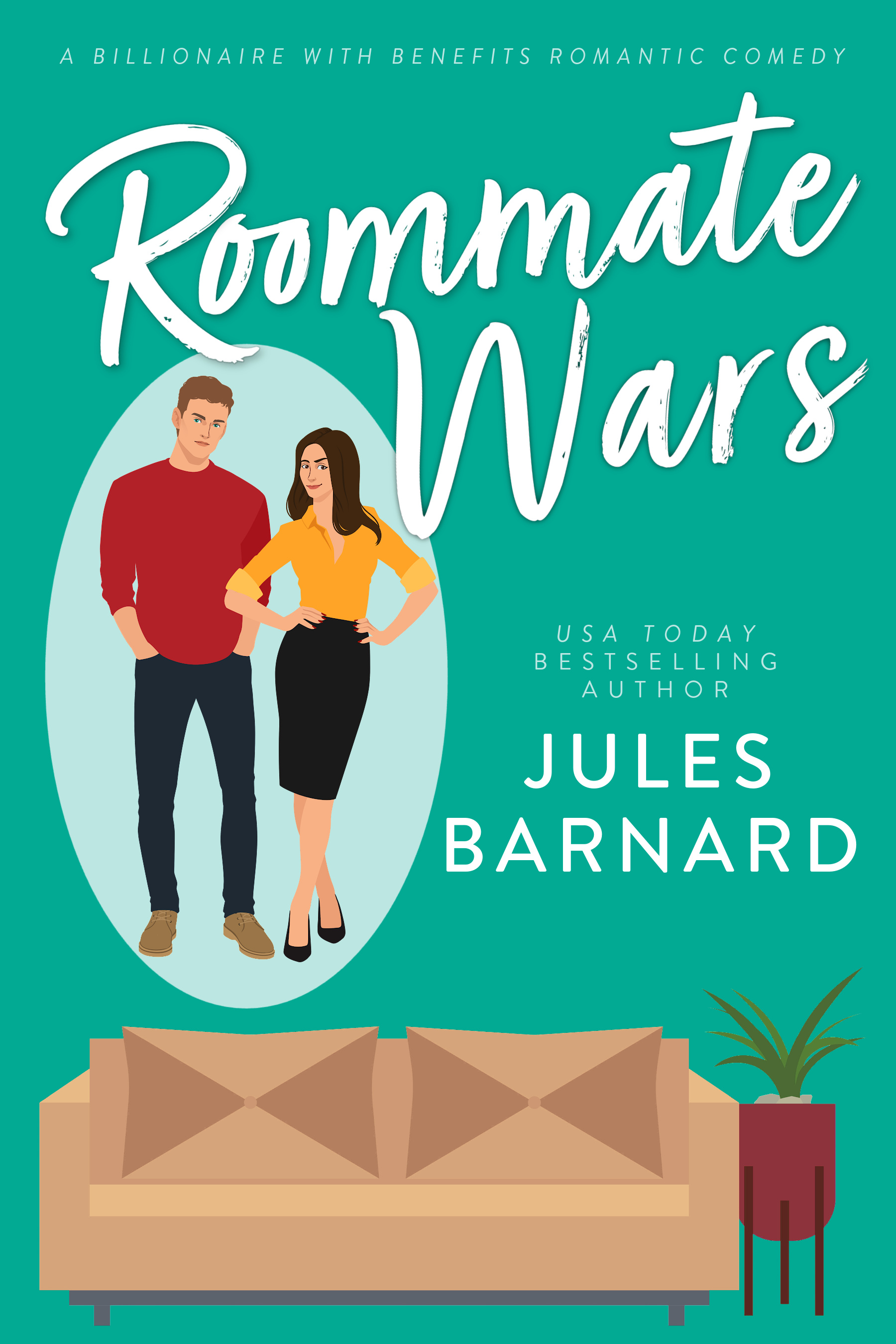 Portada de Roommate Wars, de Jules Barnard