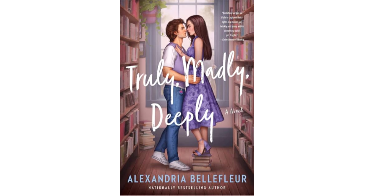Book giveaway for Truly, Madly, Deeply by Alexandria Bellefleur Feb 14Feb 25, 2024