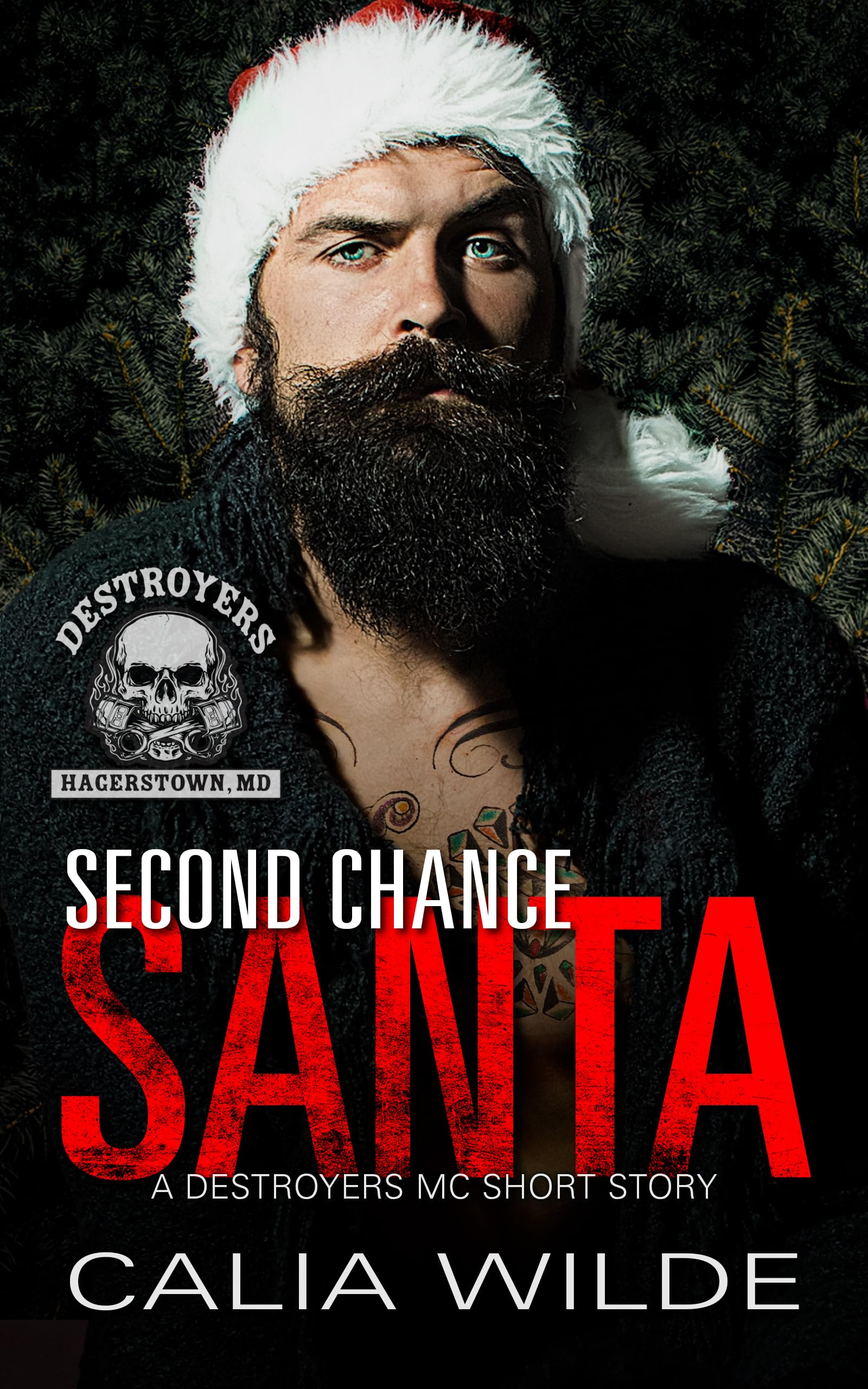 Second Chance Santa: A Destroyers MC romantic tale (Kindle Edition)