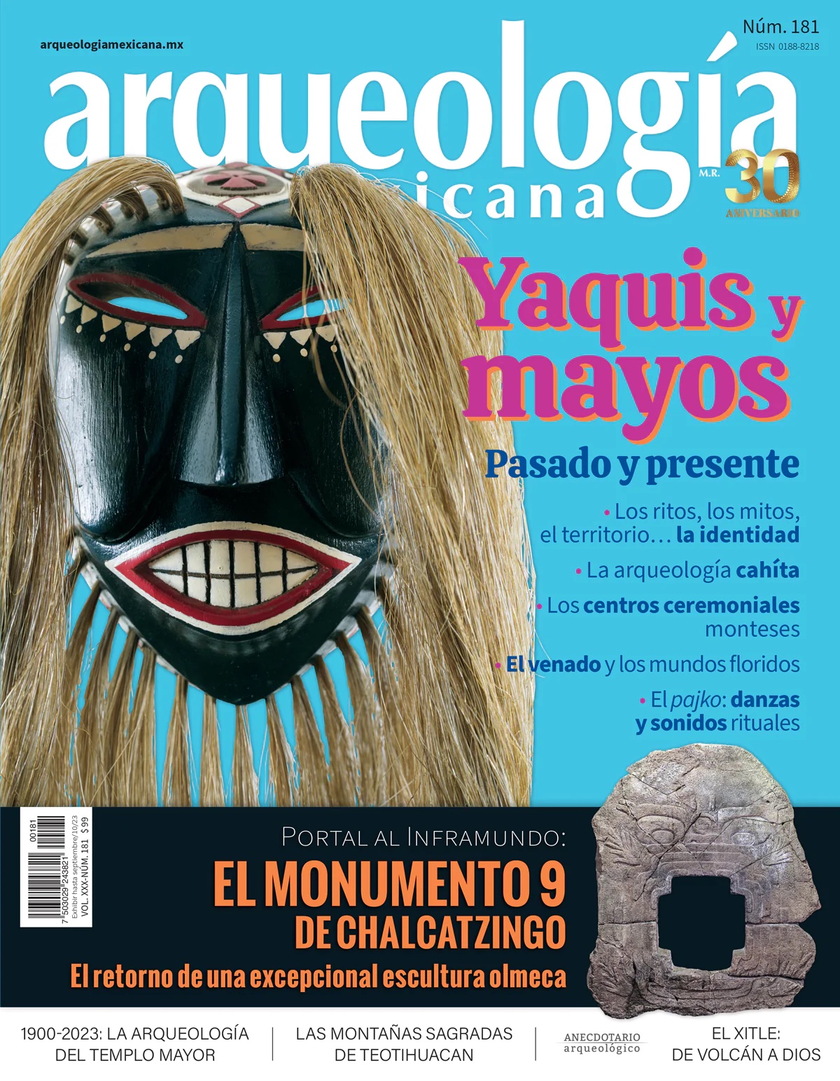 Yaquis y mayos. Pasado y presente  (Arqueología Mexicana, julio-agosto 2023, Volumen XXX, n. 181)