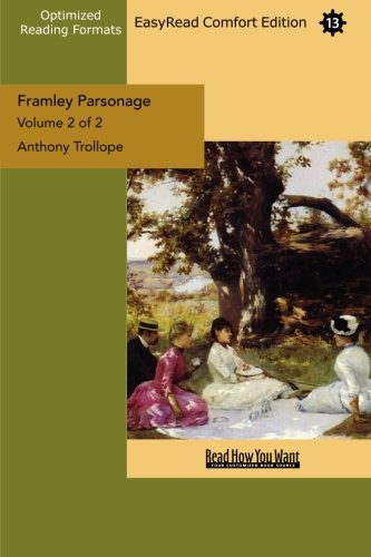 Framley Parsonage: Easyread Comfort Edition