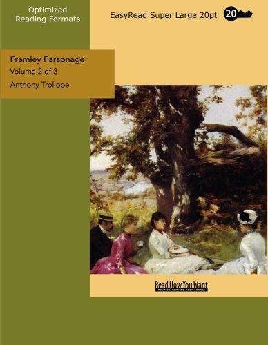 Framley Parsonage: Easyread Super Large 20pt Edition