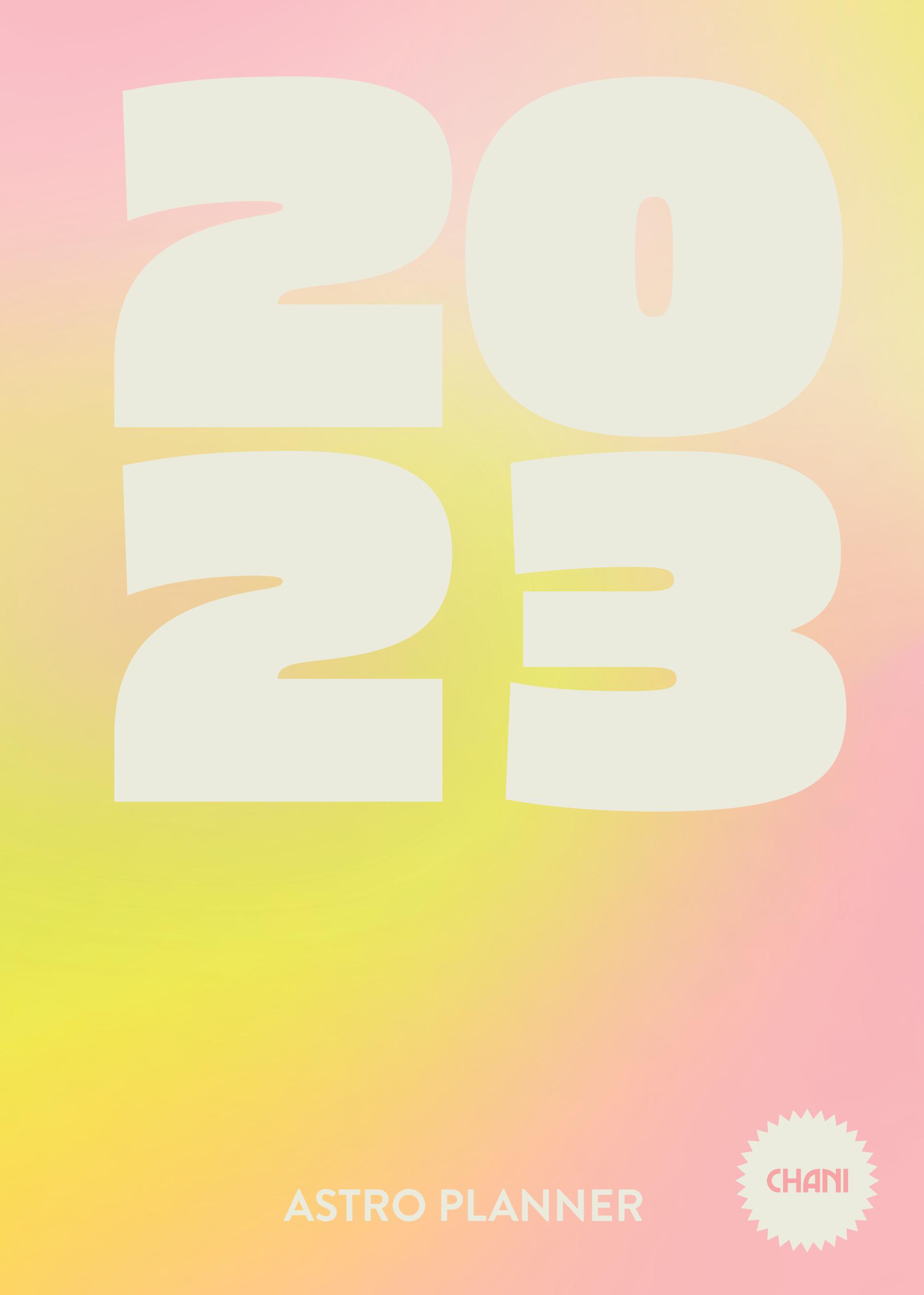 The 2023 Astro Planner