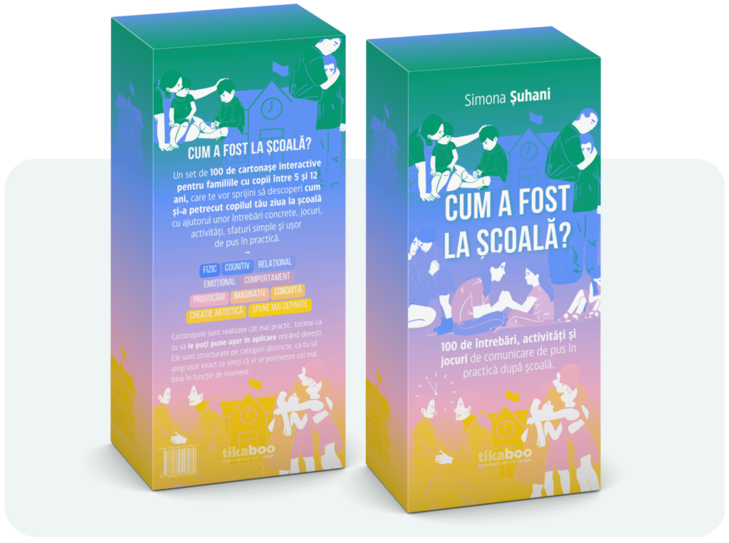 Cum a fost la școală? 100 de întrebări, activități și jocuri de comunicare de pus în practică după școală