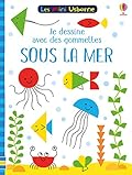 Je dessine avec des gommettes - Sous la mer