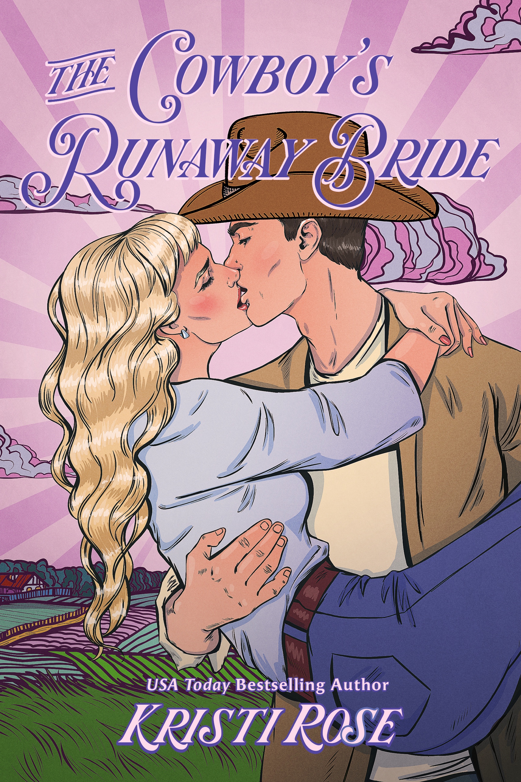 The Cowboy's Runaway Bride (The Wyoming Matchmaker #3)