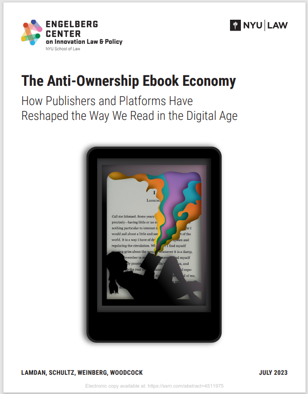 Anti-Ownership eBook Economy