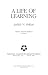 A life of learning