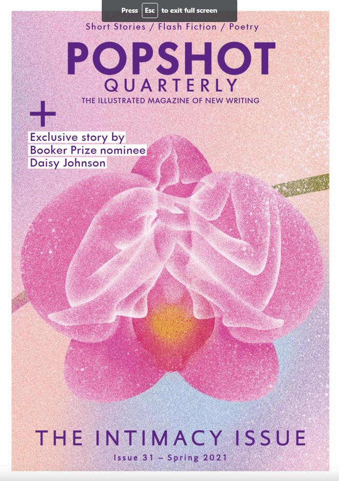 Popshot Quarterly Magazine, Issue 31, Spring 2021: The Intimacy Issue