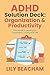 ADHD Solution Deck: Organization & Productivity