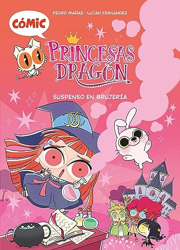 Cómic Princesas Dragón 2: Suspenso en brujería (Hardcover)