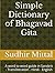 Simple Dictionary of Bhagav...