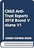 CMLR Anti-Trust Reports 201...