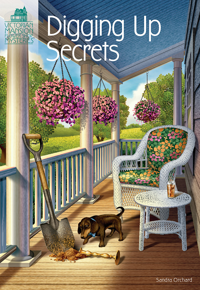 Digging up Secrets (Victorian Mansion Flower Shop Mysteries, #5)