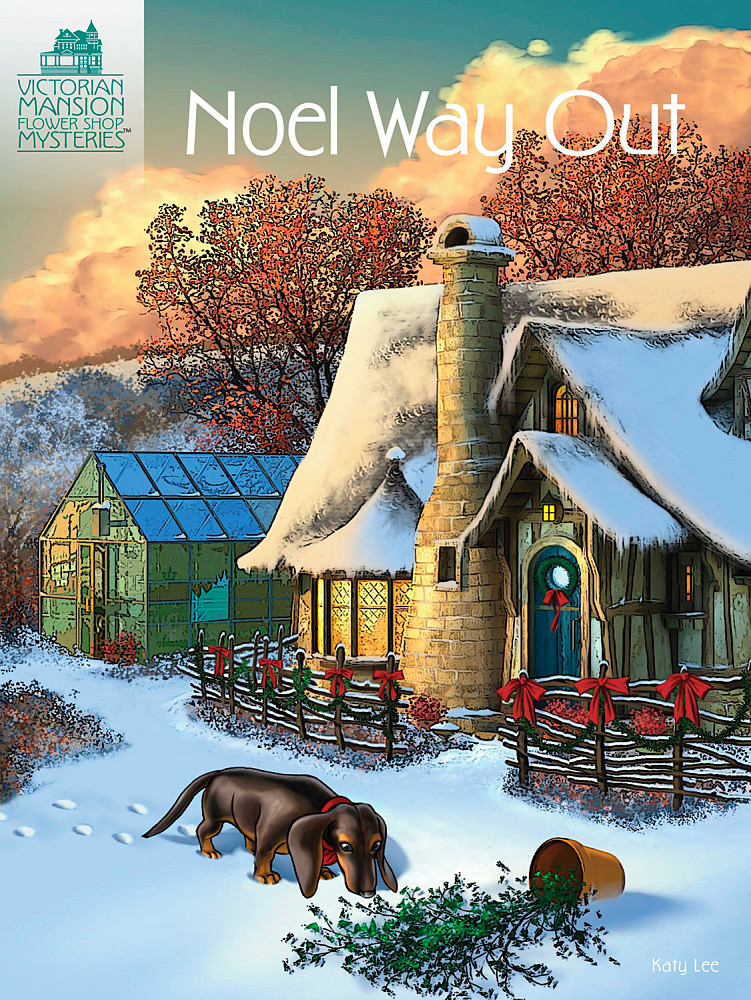 Noel Way Out (Victorian Mansion Flower Shop Mysteries, #18)