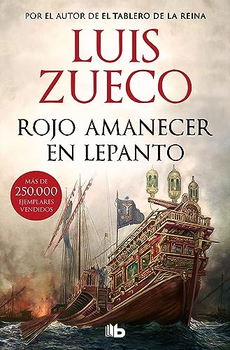Portada de Rojo amanecer en Lepanto, de Luis Zueco