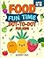 Food Fun Time Dot to Dot Book for Kids Ages 4-6 by Activity Volt