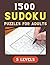 1500 Sudoku Puzzles for Adults by Mohamed Elsherif