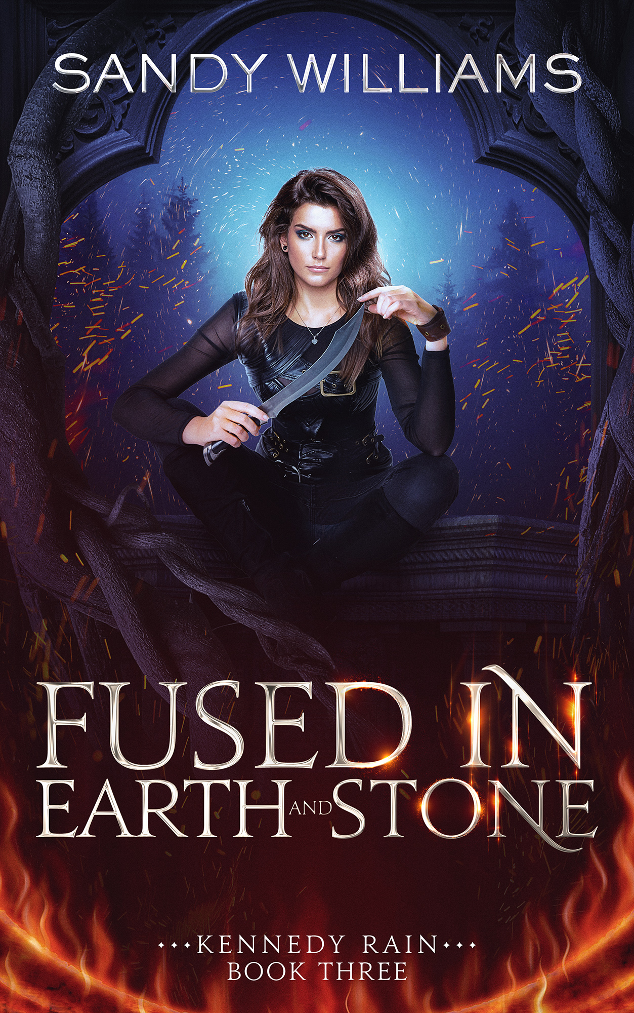 Fused in Earth and Stone (Kennedy Rain, #3)