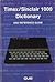 Timex/Sinclair 1000 dictionary and reference guide by Joseph C. Giarratano
