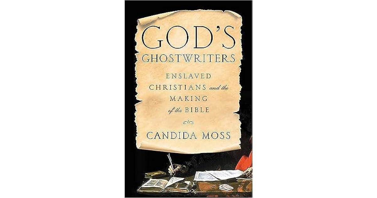 Book giveaway for God's Ghostwriters Enslaved Christians and the