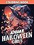 Anime Halloween Girls Coloring Book by Paul Sutherland