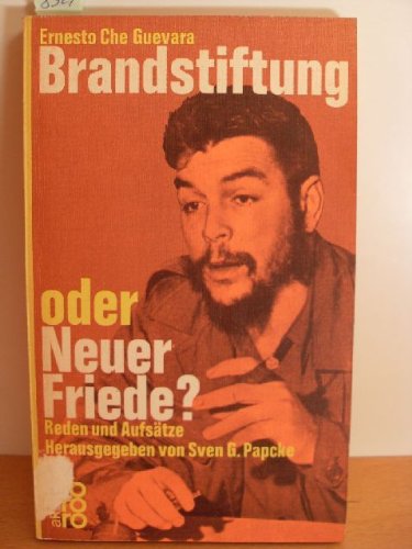 Brandstiftung oder Neuer Friede? Reden und Aufsätze. (Perfect Paperback)
