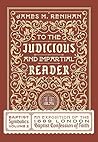 To the Judicious ...