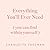 Everything You’ll Ever Need: You Can Find Within Yourself