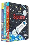 Usborne Peep Inside Collection 3 Books Set