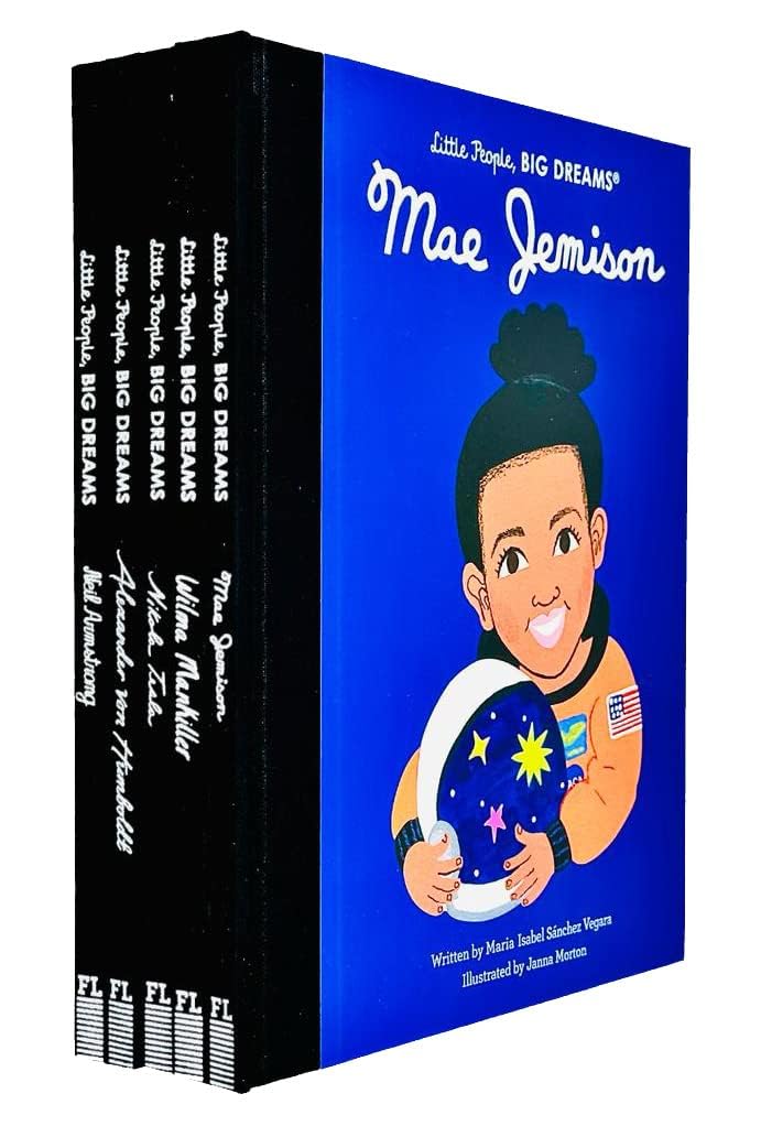 Little People Big Dreams Series 17 Collection 5 Books Set Book (81 To 85) (Alexander von Humboldt, Neil Armstrong, Nikola Tesla, Wilma Mankiller, Mae Jemison)