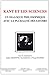 Kant et les sciences: Un di...