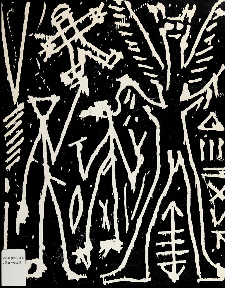 German woodcut in the 20th century: An exhibition organised by the Institute for Foreign Cultural Relations, Stuttgart
